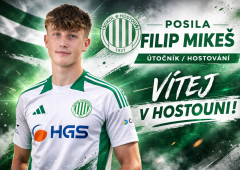 Sokol posiluje ofenzivu. Do Hostouně přichází Filip Mikeš