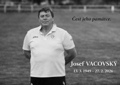 Zemřel Josef Vacovský. Výrazná osobnost hostouňského fotbalu