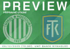 Preview: Poslední utkání roku! Hostouň v sobotu vyzve rezervu FK Teplice