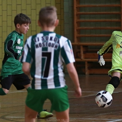 Rakovník 18. 11. 2017 - Stříbro pro starší přípravku