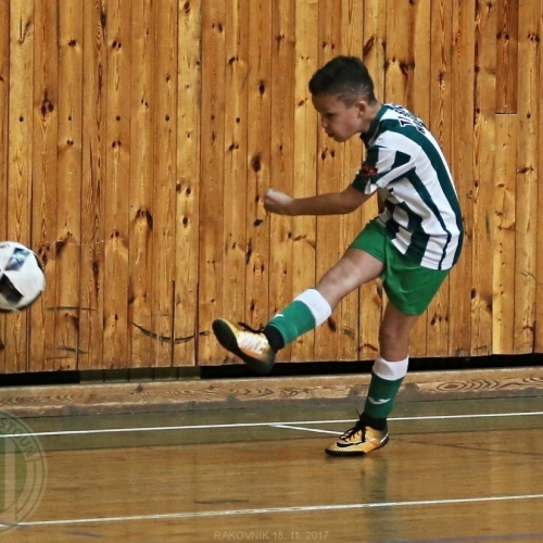 Rakovník 18. 11. 2017 - Stříbro pro starší přípravku